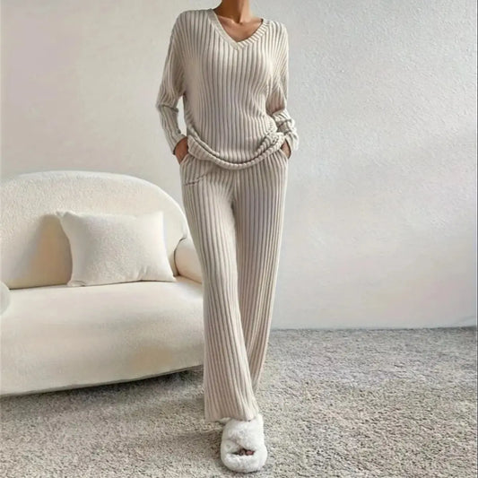 Elena™ | Tweedelige Outfit met V-Hals