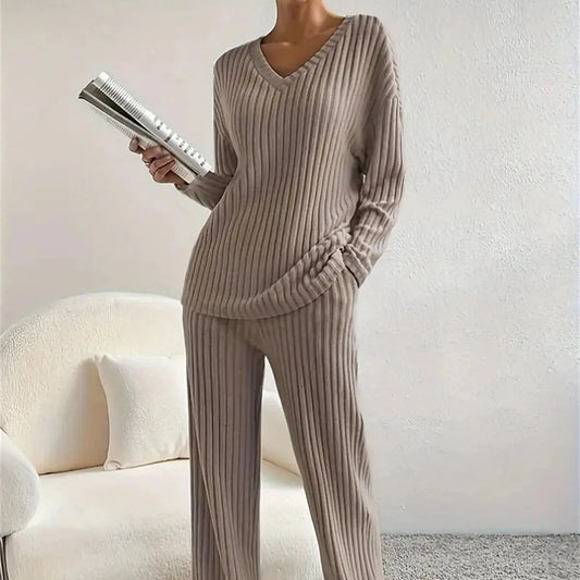 Elena™ | Tweedelige Outfit met V-Hals